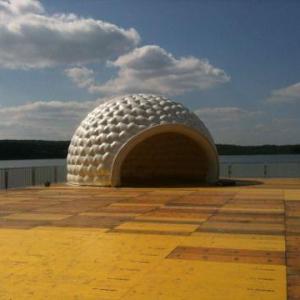 aiRdome auf einem Musikevent in Tschechien