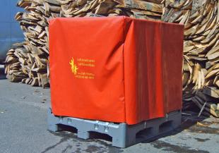Wassertrank als Gewichtanker für Inflatables auf hartem Untergrund