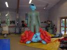 Alien mit Blumen
