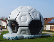 Fußball-Hüpfburg